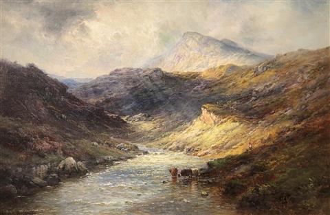 Alfred de Breanski Snr | Ben Ledi From The Pass Of Leney