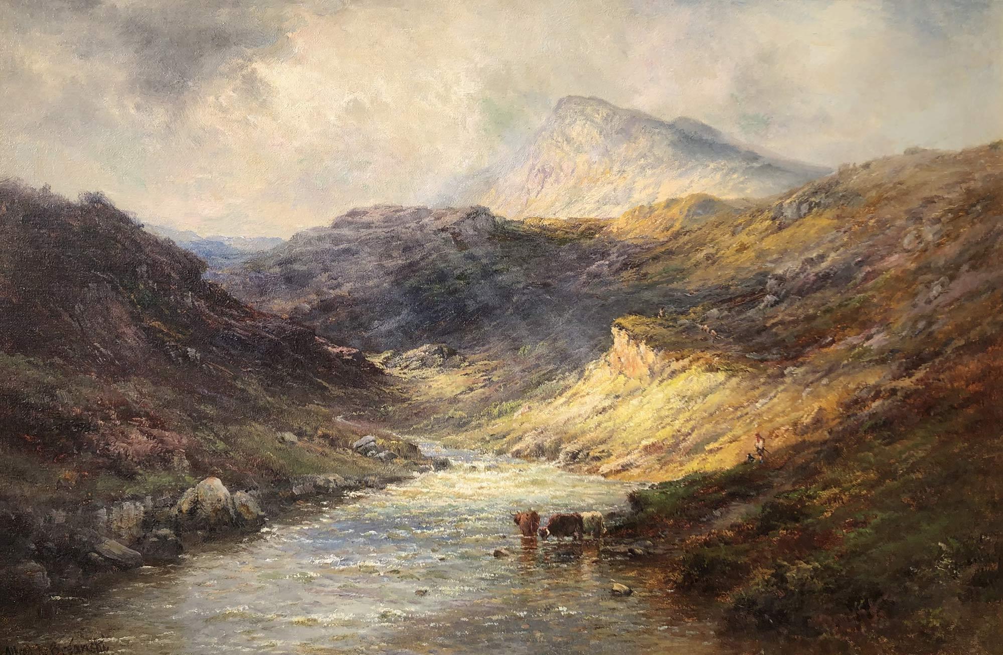 Alfred de Breanski Snr | Ben Ledi From The Pass Of Leney