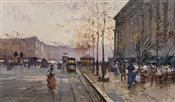 La Madeleine, Eugene Galien Laloue