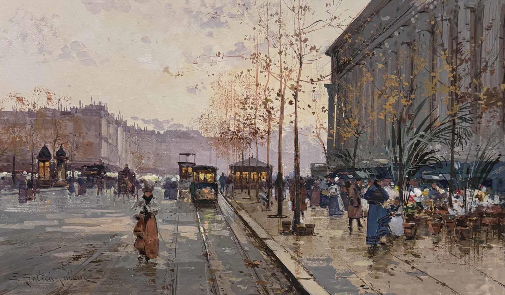 Eugene Galien Laloue | La Madeleine