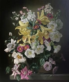 Gerald Cooper | Lilies And Daisies