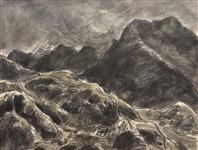 Above Nant Ffrancon, Sir Kyffin Williams